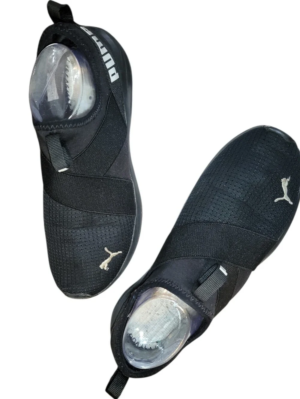 PUMA Prowl Slip-On Women's Training Shoes Black Size 9 EUC